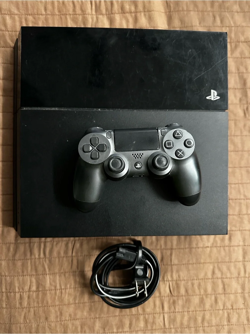 Sony PlayStation 4 Black Console with DualShock 4 Controller